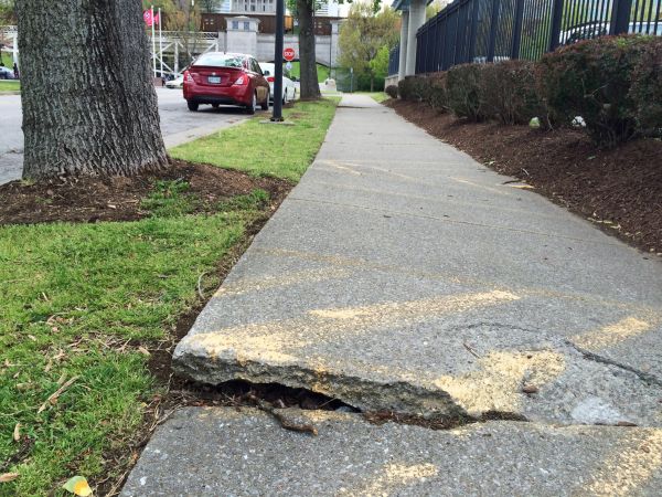 Cement Sidewalk Repair in Mill Valley